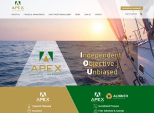 APEX home page